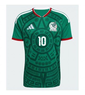 Mexico Alexis Vega #10 Hjemmebanetrøje VM 2026 Kortærmet